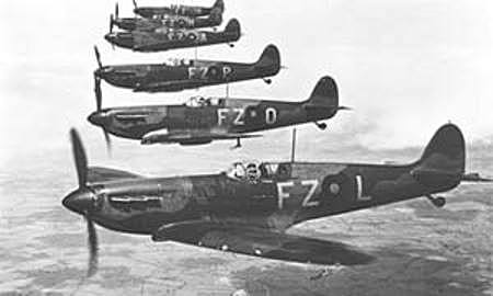 slaget om Storbritannia begynnte