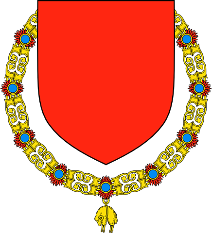 5-Su padre lo armo caballero de la Orden del Taisón