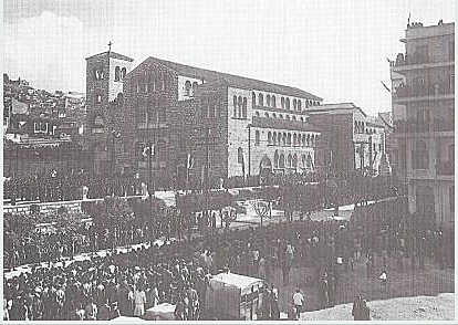 958 μ.Χ Η σημερινή εκκλησία εγκαινιάστηκε το 1958. Είναι μια μεγάλη εκκλησία βασιλικού ρυθμού.