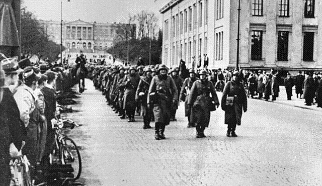 Tyskland okkuperer Danmark og Norge