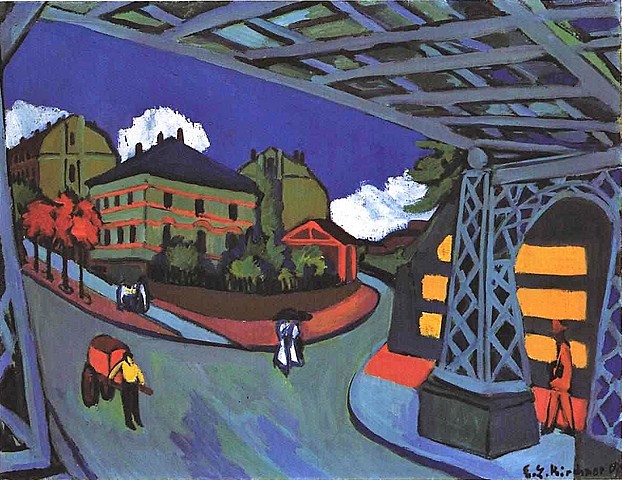 Es forma a Dresde el grup expressionista Die Brücke (ElPont).