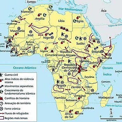 Timeline: Conflitos na África