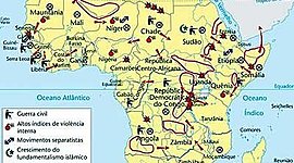 Timeline: Conflitos na África