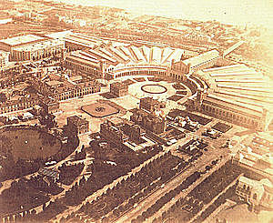 Exposició Universal de Barcelona. Pavelló de Mies Van der Rohe.