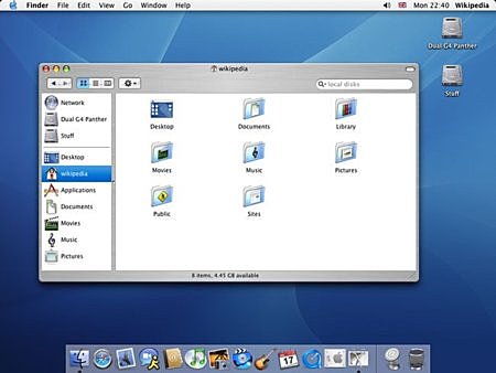 MacOS X Panther 10.3