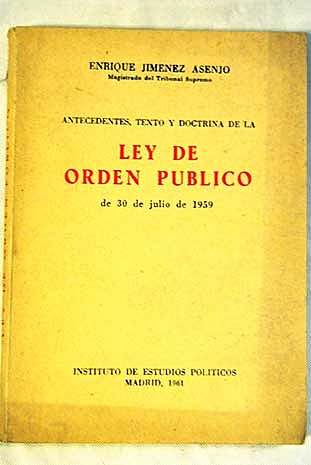 Ley de Orden Público