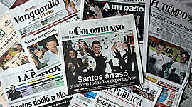 Timeline: evolución de la prensa Colombiana
