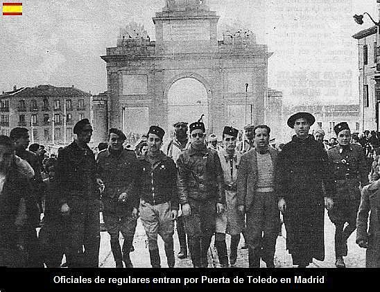 El día 28 entran las tropas franquistas en Madrid.