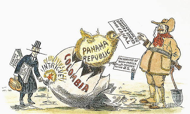 Support of Panamanian revolt