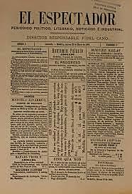 Se funda "El espectador"