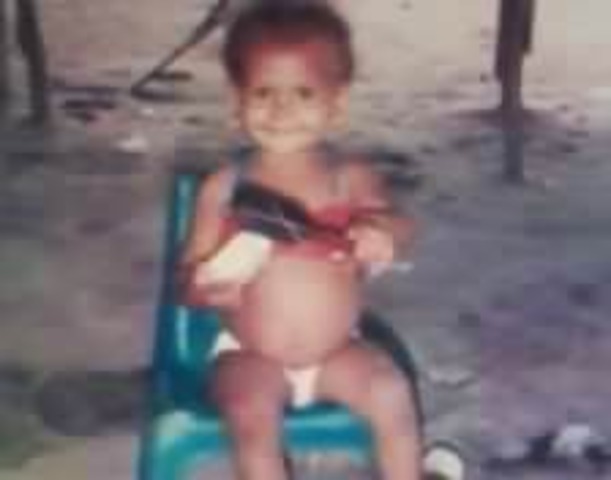 I posed to my father