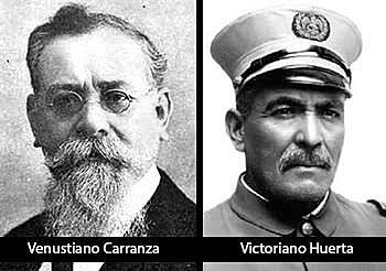 Venustiano Carranza desconoce a Huerta