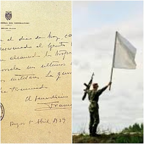 Úlimo parte de la Guerra Civil