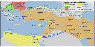 Erresuma helenistikoen sorrera