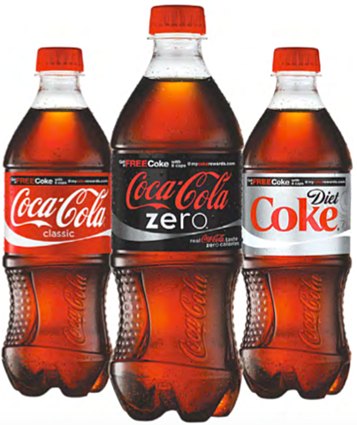 La società ha introdotto “Coca-Cola Zero”, una bevanda analcolica a zero calorie con il gusto della Coca-Cola normale.