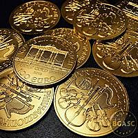 First gold and silver coins