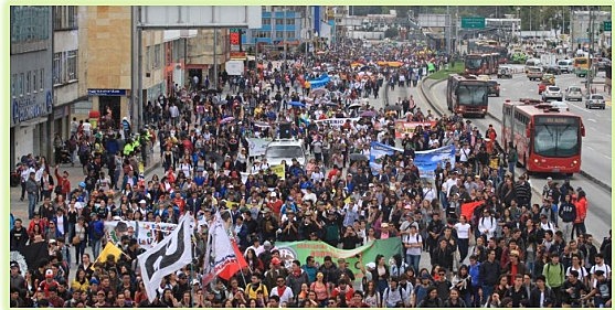 Participación en Movilización Nacional por el Derecho al Trabajo