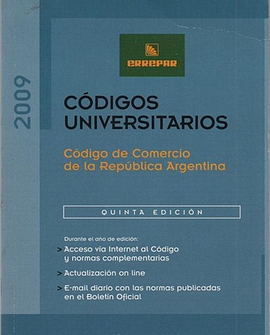 Reformas del Código de Comercio - Ley 26.579