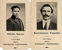 Sacco & Vanzetti Case