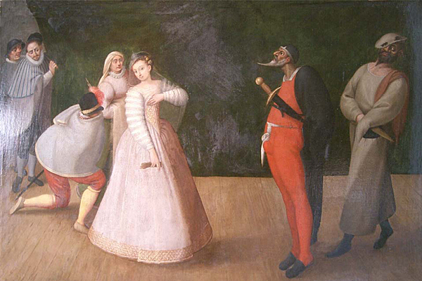Surge en el norte de Italia la Commedia dell'arte