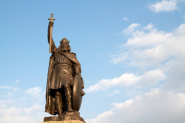 Alfred the Great rules England