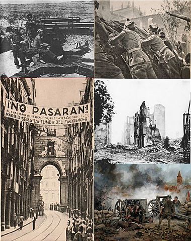 El estallido de la Guerra Civil en España