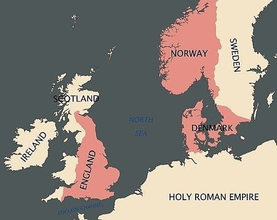 Canute the Dane rules England
