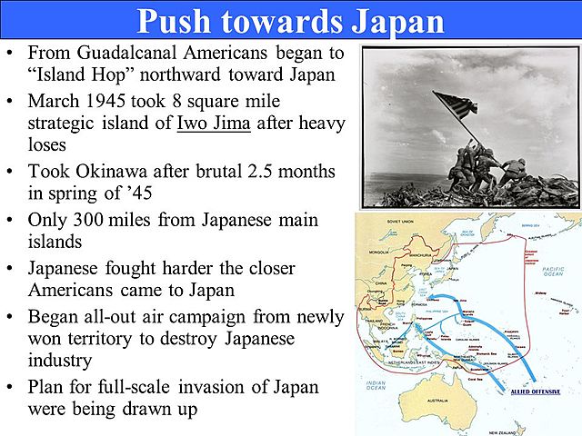 The Allies Push Toward Japan