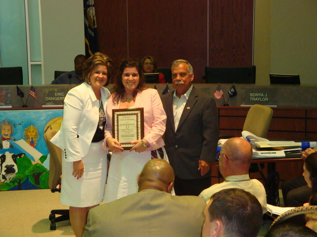 Received Teacher of the Year Award for IHS