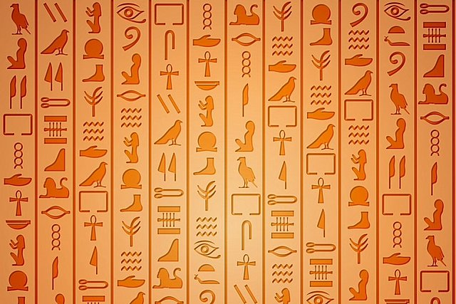 The Egyptians Developed Hieroglyphs