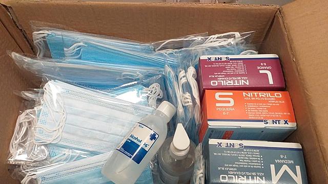 Incautadas mascarillas y material de protección a la venta ilegalmente