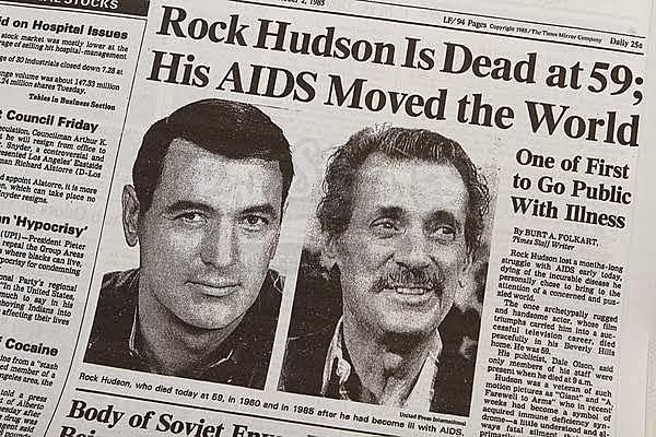 Muerte de Rock Hudson