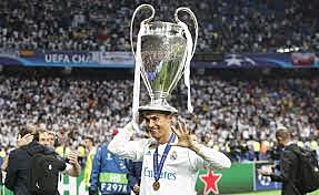 He won the Champions League against Atlético de Madrid