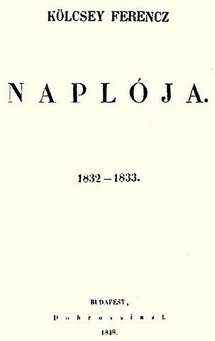 Pozsonyi országgyűlés, Országgyűlési napló megkezdése