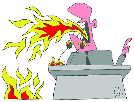 Szónoklat az országgyűlésen a jobbágyfelszabadítás mellett