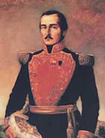 Presidente Electo General Francisco de Paula Santander y Omaña