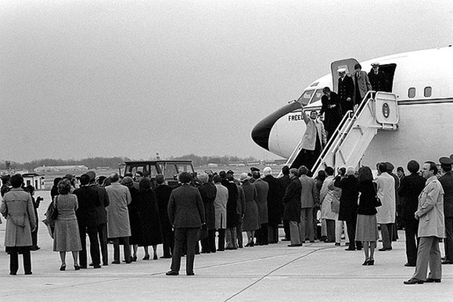 American hostages held in Iran are set free