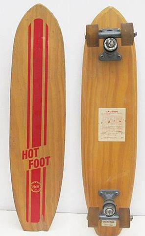 Skateboard in 1960