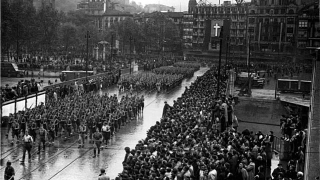 Conquista de Bilbao y País Vasco a mano de los franquistas.