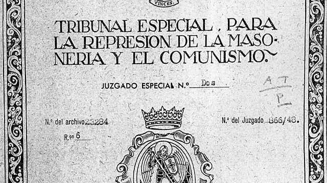 Ley para represión de masonería y comunismo