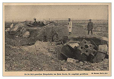 Inicio de la batalla de Lieja