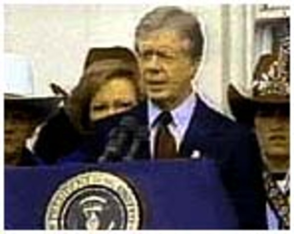 U.S. boycotts the Moscow summer Olympics