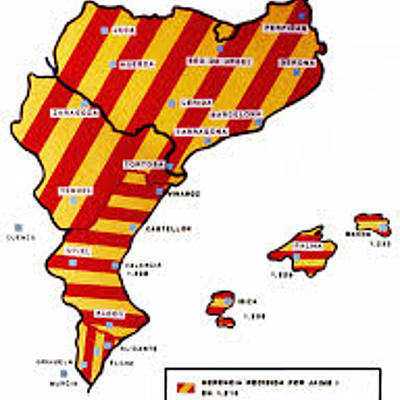Timeline: EL REGNE DE VALENCIA A LA CORONA D'ARAGO