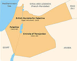 Brits mandaatgebied palestina