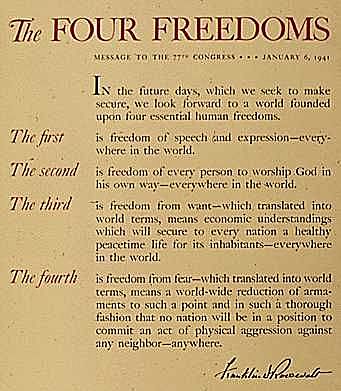 Four Freedoms Speech