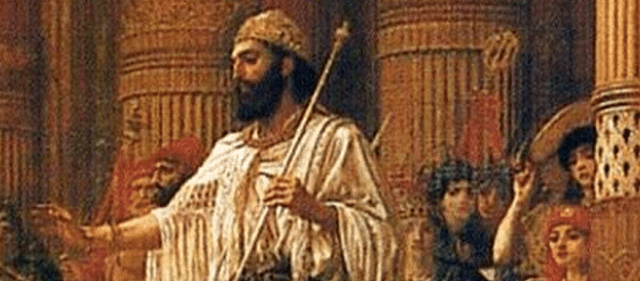 Rehoboam raises taxes