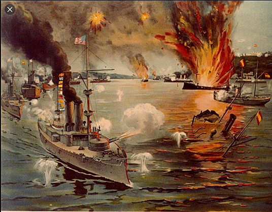 U.S attack on Manila Bay