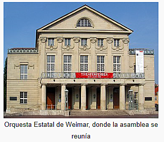 Régimen democrático en Alemania: República de Weimar