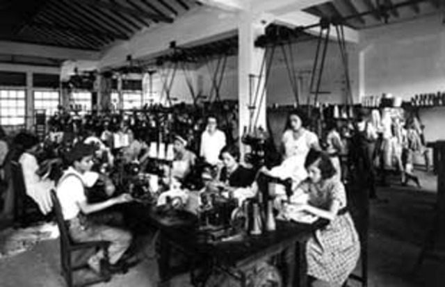 Inicio de la Industria Textil Antioqueña