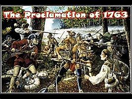 the proclamation of 1763